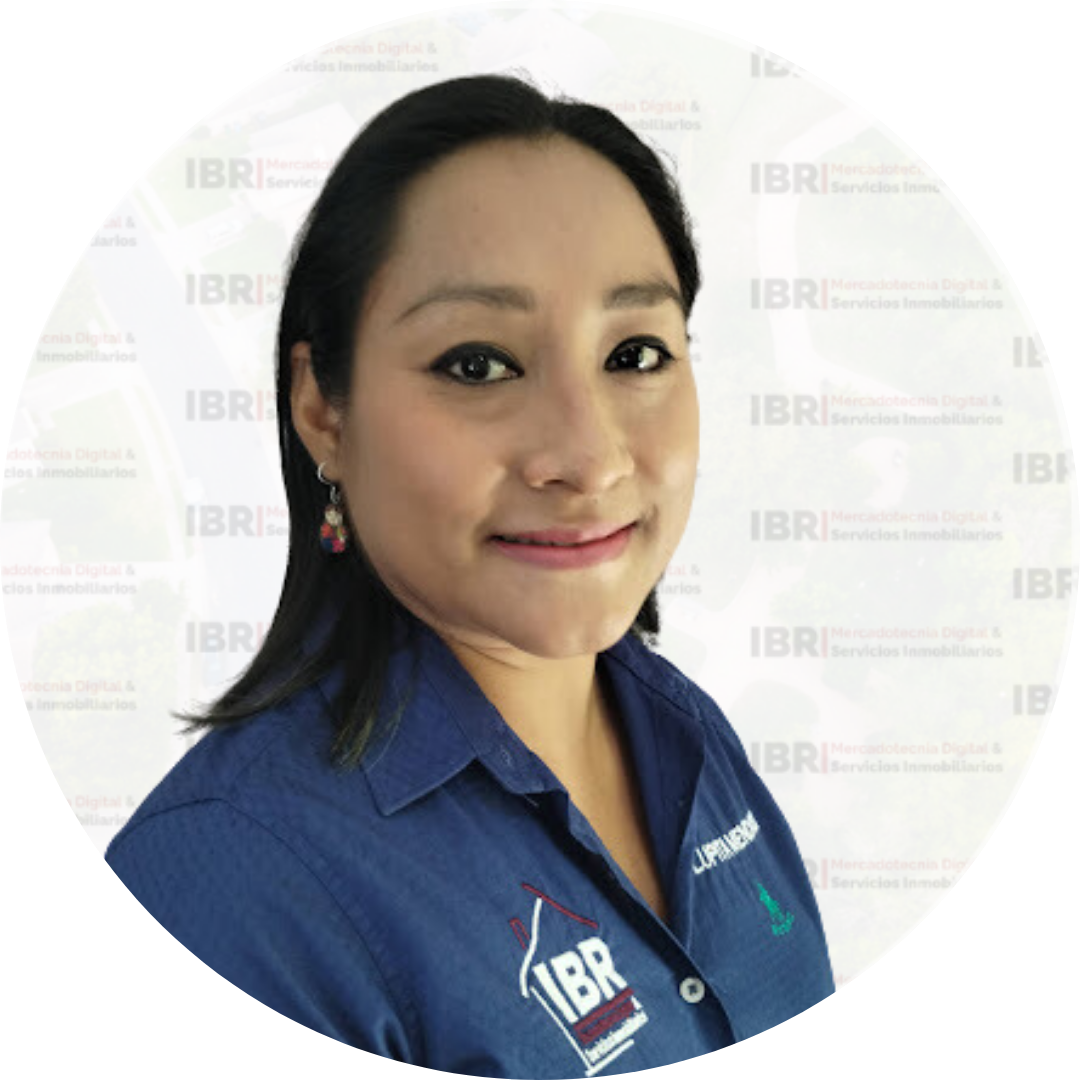 Lupyta Mendoza, Asesora Inmobiliaria de IBR
